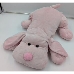 Geoffrey Dog 24" Pink Sammy Dog Floppy Laying Plush Puppy Toys R Us 165361